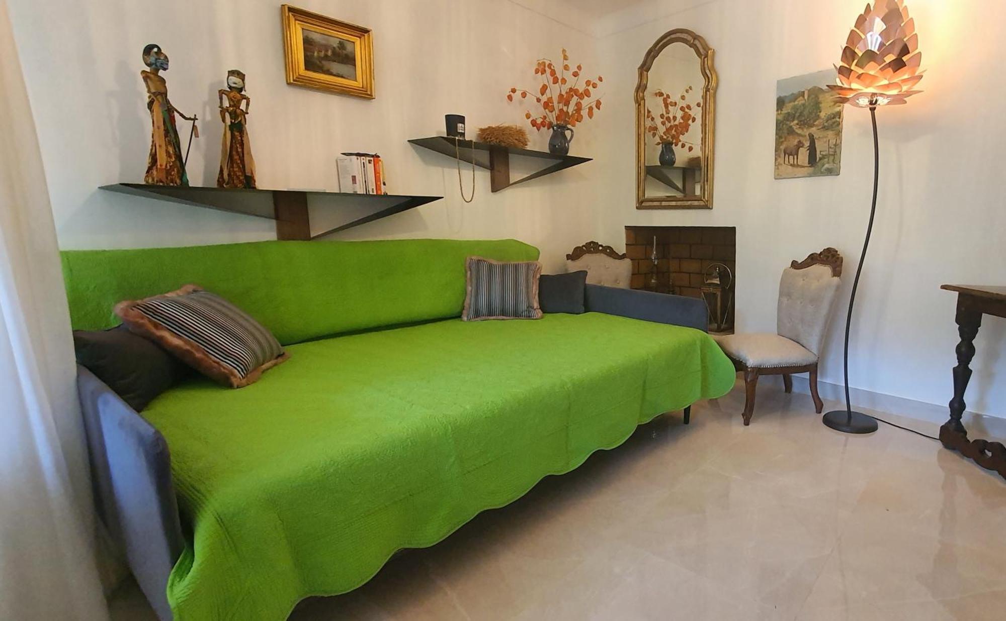 Charmant Appartement En Rez De Jardin Sartène Esterno foto